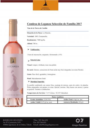 CONDESA DE LEGANZA SELECCION DE FAMILIA 2017